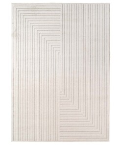 Scandinavisch buitenkleed - Naara Lini crème - overzicht
