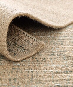 Buitenkleed - Corde Melange naturel/groen