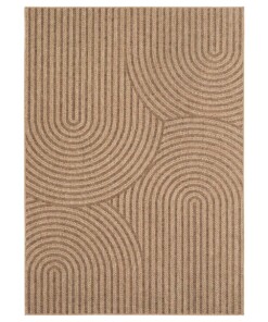 Jute buitenkleed - Cana Circo beige - overzicht