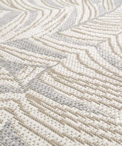 Buitenkleed palmbladeren - Verdance Canopy wit/grijs