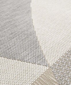 Buitenkleed abstract - Verdance Celeste grijs/beige