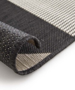 Buitenkleed ruiten - Verdance Mesa zwart/beige