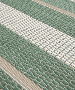 Buitenkleed strepen - Verdance Cadence groen