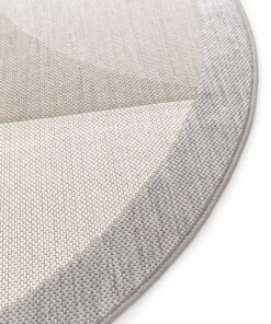 Rond buitenkleed - Verdance Solis grijs