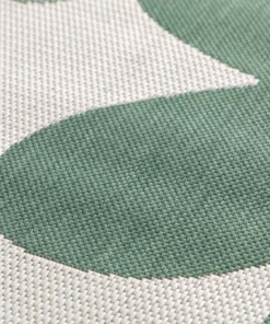 Buitenkleed bloemen - Verdance Floral groen