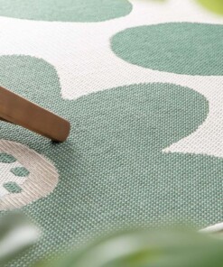 Buitenkleed bloemen - Verdance Floral groen