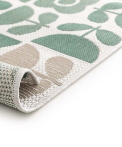 Buitenkleed bloemen - Verdance Bloom groen
