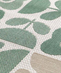 Buitenkleed bloemen - Verdance Bloom groen