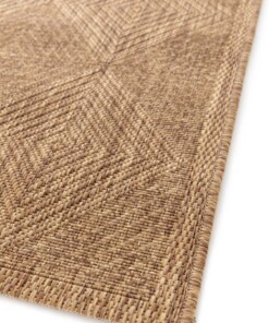 Buitenkleed ruiten - Twill Parquet bruin