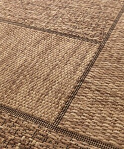 Buitenkleed blokken - Twill Patch bruin