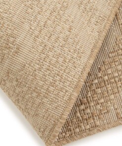 Buitenkleed ruiten - Twill Zenith beige/wit