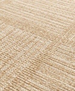 Buitenkleed blokken  - Twill Tile beige/wit