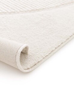 Design vloerkleed - Forme Cercle crème