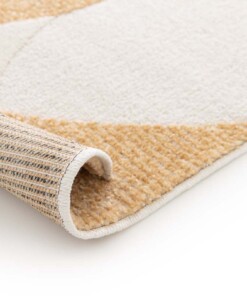 Design vloerkleed - Forme Pierre abrikoos