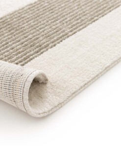Japandi vloerkleed - Forme Courbe beige