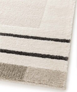 Japandi vloerkleed - Forme Courbe antraciet Japandi vloerkleed - Forme Courbe antraciet