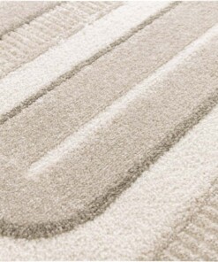 Retro vloerkleed - Forme Pavé taupe Retro vloerkleed - Forme Pavé taupe