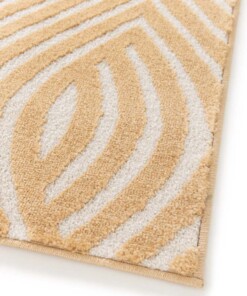 Retro vloerkleed - Forme Courant abrikoos