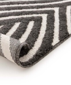 Retro vloerkleed - Forme Courant antraciet Retro vloerkleed - Forme Courant antraciet