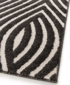 Retro vloerkleed - Forme Courant antraciet Retro vloerkleed - Forme Courant antraciet