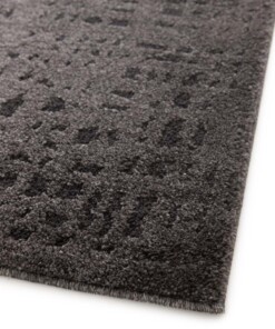 Design vloerkleed - Relief Vitrum zwart