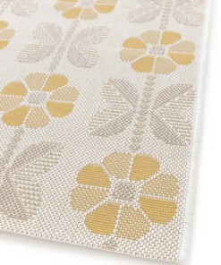 Buitenkleed bloemen - Amber Marigold beige/geel Buitenkleed bloemen - Amber Marigold beige/geel