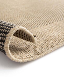 Buitenkleed - Bask Frame beige/zwart Buitenkleed - Bask Frame beige/zwart