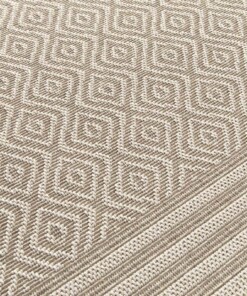 Buitenkleed ruiten - Bask Pavilion zandkleur