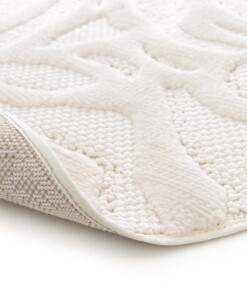 Rond vloerkleed bloemen - Elevé Pétale ivoor Rond vloerkleed bloemen - Elevé Pétale ivoor