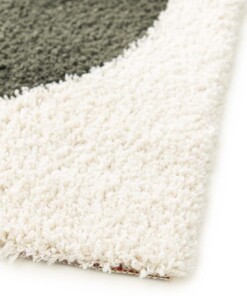 Hoogpolig vloerkleed - Mirage Enclave olijfgroen/geel