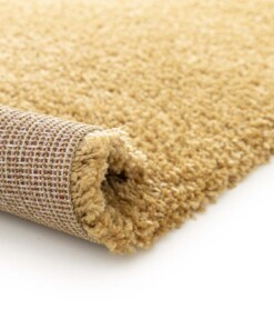 Hoogpolig vloerkleed - Mirage Éclipse ambergeel