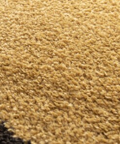 Hoogpolig vloerkleed - Mirage Éclipse ambergeel