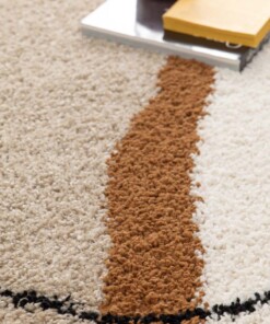 Hoogpolig vloerkleed - Mirage Rivage beige