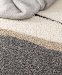 Hoogpolig vloerkleed - Mirage Rivage grijs/beige