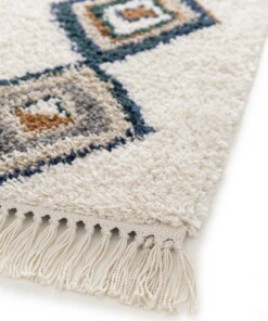 Berber vloerkleed - Atlas Nomad bruin/blauw Berber vloerkleed - Atlas Nomad bruin/blauw