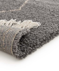 Berber vloerkleed - Atlas Grid grijs