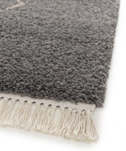 Berber vloerkleed - Atlas Grid grijs