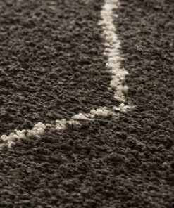 Berber vloerkleed - Atlas Grid donkerbruin