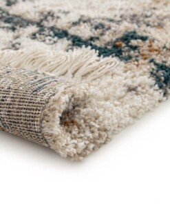 Berber vloerkleed - Atlas Canvas blauw/beige