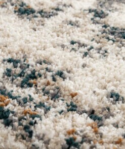 Berber vloerkleed - Atlas Canvas blauw/beige