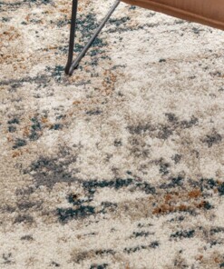 Berber vloerkleed - Atlas Canvas blauw/beige