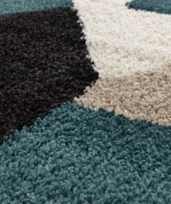 Abstract vloerkleed - Atlas Zenith petrol Abstract vloerkleed - Atlas Zenith petrol