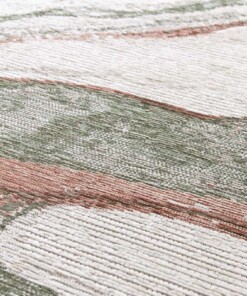 Vloerkleed marmer - Velura bosgroen/rood Vloerkleed marmer - Velura bosgroen/rood