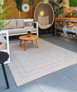 Buitenkleed - Mira Frame beige