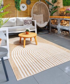 Jute buitenkleed - Serenity beige/crème