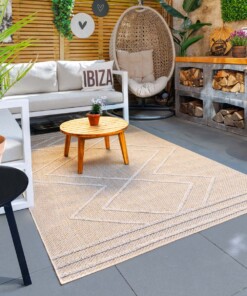 Boho buitenkleed - Retreat beige