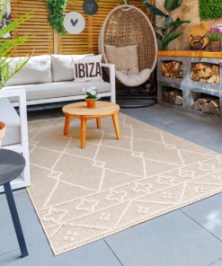 Bohemian balkonkleed - Retreat beige