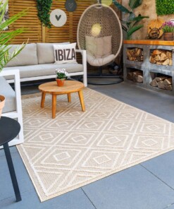Buitenkleed design - Retreat beige
