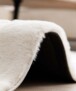 Fluffy vloerkleed - Carvy crème - close up, thumbnail