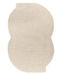 Organisch design vloerkleed - Balans Infinity ivoor - overzicht